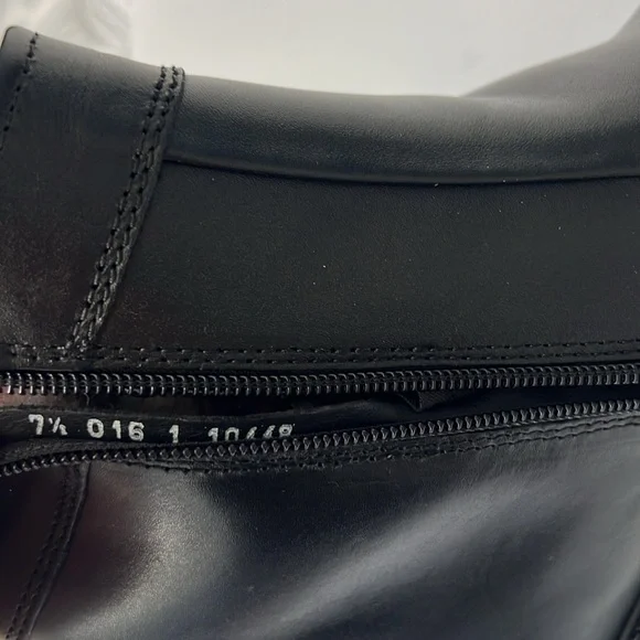 Fretz Men's Black Leather Boots NWT - 7 1/2 - Picture 12 of 14